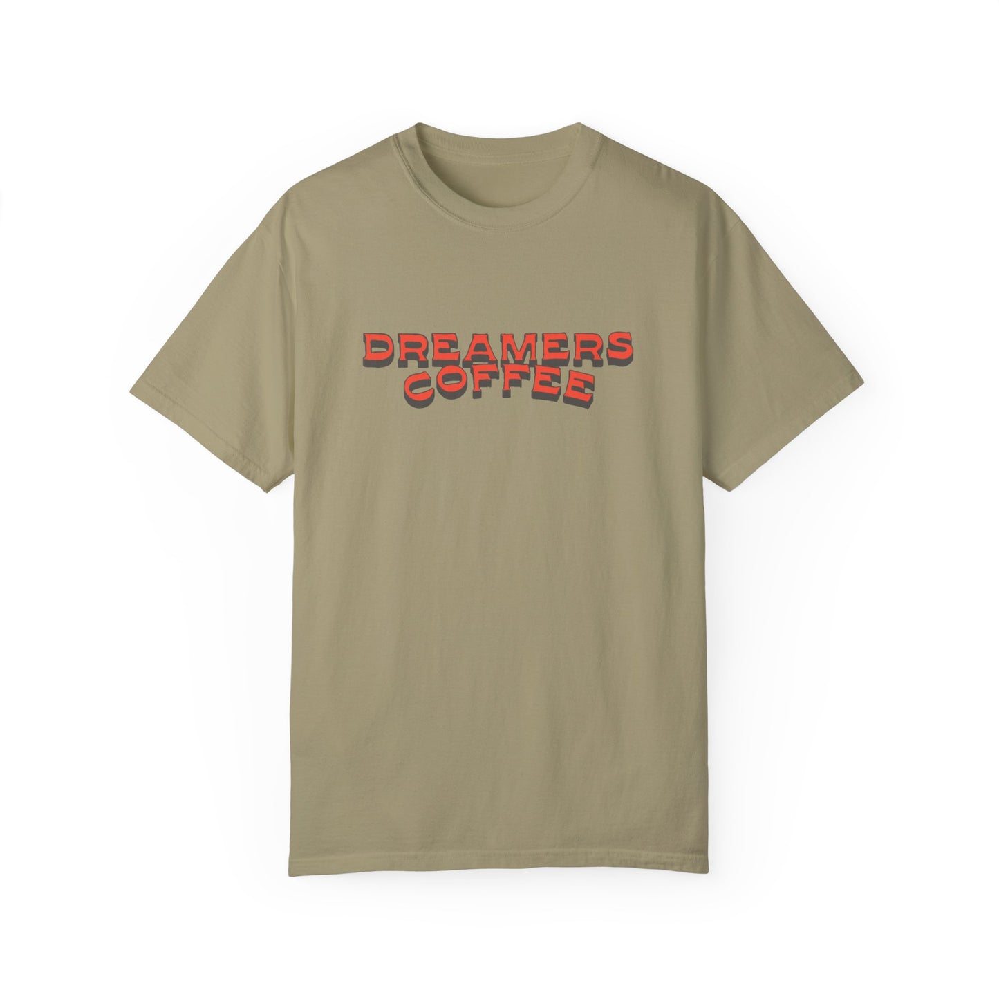 Dreamers Coffee Unisex Garment-Dyed T-Shirt